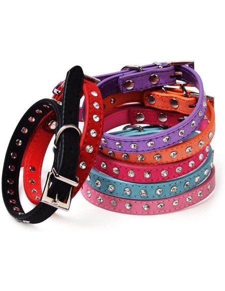 Collar Cascabel para mascotas pequeñas, gatos y perros elegantes Collar Cascabel para mascotas pequeñas, gatos y perros elegantes