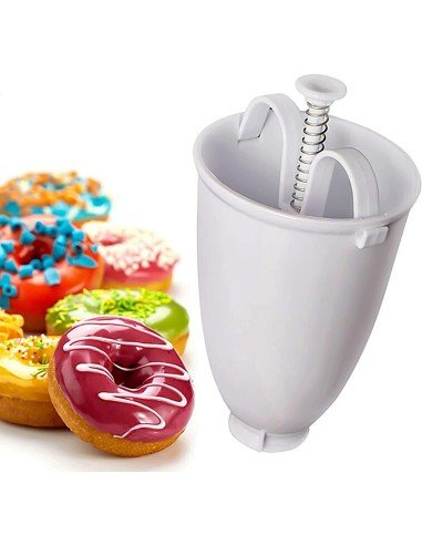 ⭐ Embudo Dosificador Donas Maker Magdalenas Repostería