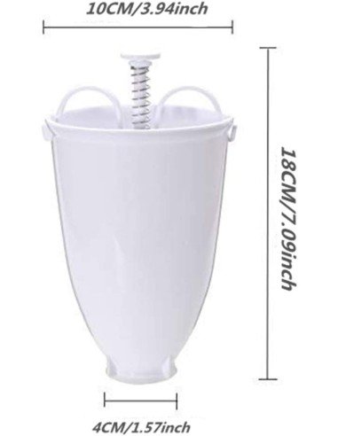 ⭐ Embudo Dosificador Donas Maker Magdalenas Repostería