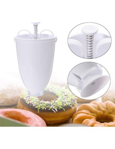 ⭐ Embudo Dosificador Donas Maker Magdalenas Repostería