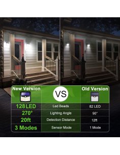 ⭐ Lámpara Solar Portable Jardines carga solar y con Usb aux + 9 Led 2