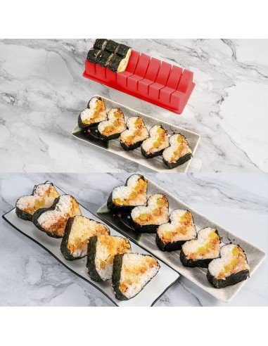 ⭐  Setx10 Piezas fabricación Sushi Kit Sushi Maker