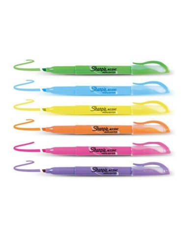 Sharpie Accent Pocket Resaltadores  (12 unidades)