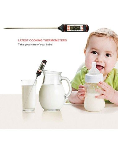 ⭐ Termómetro Digital Tp300 Multiuso Ideal Para Cocina Y Bbq !!