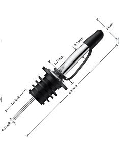 ⭐ Setx3 Tapa Dispensador dosificador Botella Coctel Bartender 2