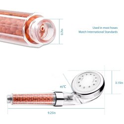 ⭐ Ducha Shower Led en Colores con Sensor de Temperatura Spa