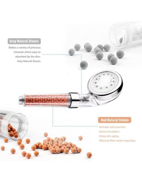 ⭐ Ducha Shower Led en Colores con Sensor de Temperatura Spa ⭐ Ducha Shower Led en Colores con Sensor de Temperatura Spa