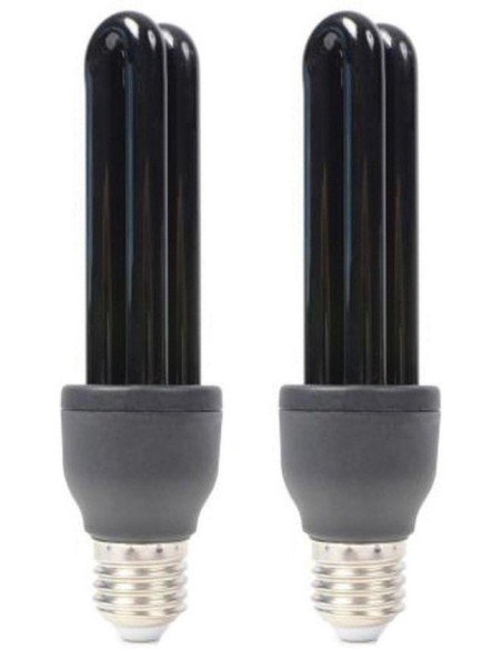 ⭐ Bombillos de Luz Ultra Violeta UV Luz Negra 20w Para Fiestas