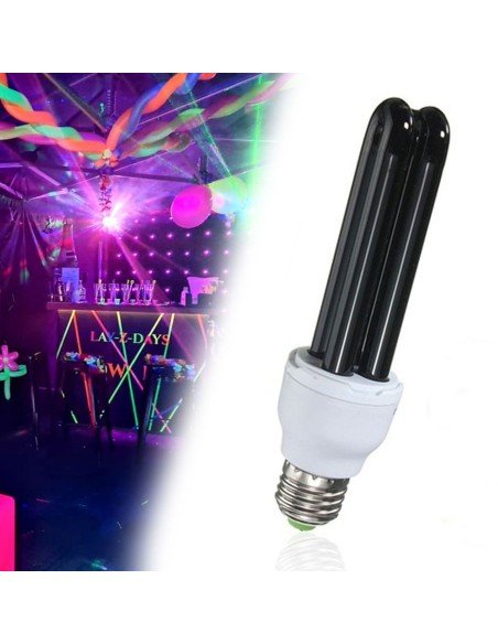 ⭐ Bombillos de Luz Ultra Violeta UV Luz Negra 20w Para Fiestas