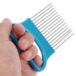 ⭐ Cortador Papas Onduladas + Trincho Tenedor Cebolla Vegetales