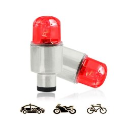 ⭐  Led Tapa Válvulas de llantas Flash