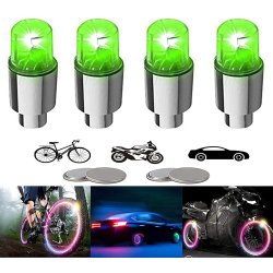 ⭐  Led Tapa Válvulas de llantas Flash