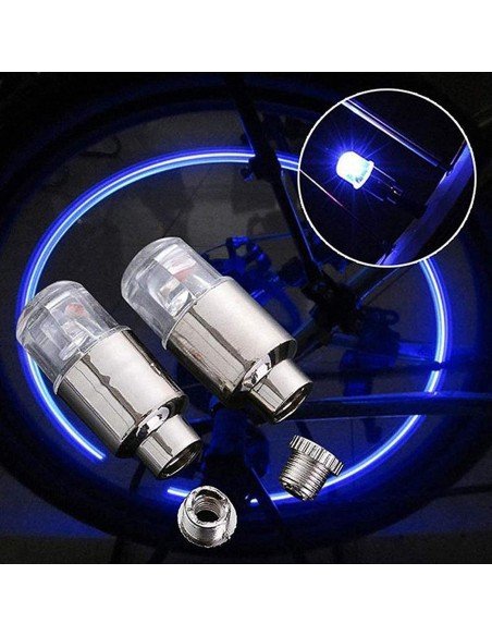 ⭐  Led Tapa Válvulas de llantas Flash ⭐  Led Tapa Válvulas de llantas Flash