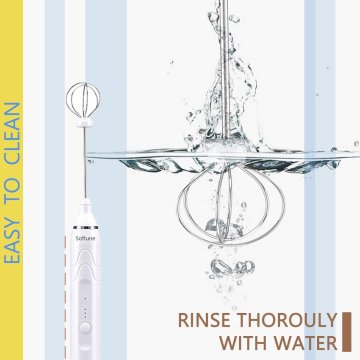 ⭐ Espumador Batidor Recargable Leche Café Chocolate Cappuccino