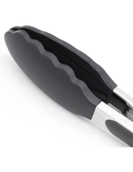 ⭐ Pinza en Acero y Silicona para Cocina BBQ tenaza barbacoa