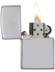 Encendedor Zippo Classics - Polish Chrome - Plateado 2