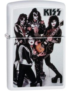 ⭐ Encendedor Zippo Kiss Blanco Mate 49017