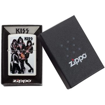 ⭐ Encendedor Zippo Kiss Blanco Mate 49017