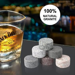 ⭐ Set x6 Cilindros de Roca Ice para enfriar el Whisky