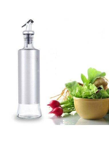 ⭐ Dispensador de Aceite o vinagre Aceitera en vidrio Dosificador 500ml
