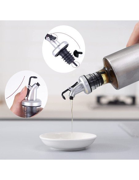 ⭐ Dispensador de Aceite o vinagre Aceitera en vidrio Dosificador 500ml ⭐ Dispensador de Aceite o vinagre Aceitera en vidrio Dosificador 500ml