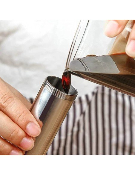 ⭐ Kit Jeringa Inyector Acero Inoxidable Adobo Pollo Pernil Pavo Relleno Cocina