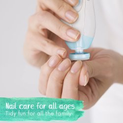 ⭐ Corta uñas Lima eléctrica Pulidor manicure bebé 6pz