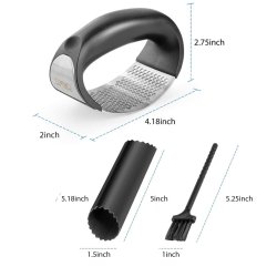 ⭐ Triturador Prensador Machacador Ajos Cocina Acero Inoxidable