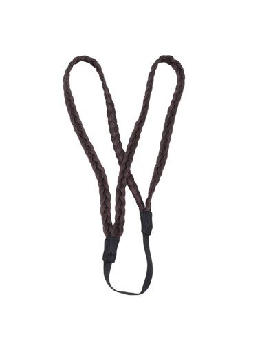 ⭐ Diadema Balaca Elástica Trenza Cabello Sintético