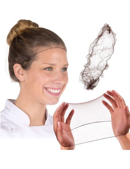 ⭐ Setx12 Malla capa cofia recoger el cabello Redecillas Cocina pelu !!