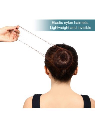 ⭐ Setx12 Malla capa cofia recoger el cabello Redecillas Cocina pelu !!