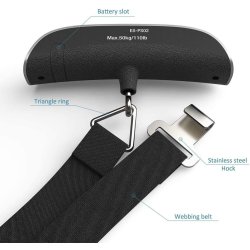 ⭐ Balanza Pesa de Viaje Báscula Portátil Digital Equipaje Maleta