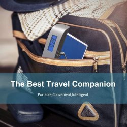 ⭐ Balanza Pesa de Viaje Báscula Portátil Digital Equipaje Maleta