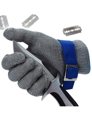 ⭐ Guantes Carnicería Seguridad Nivel 5 Anticorte Cocina X2