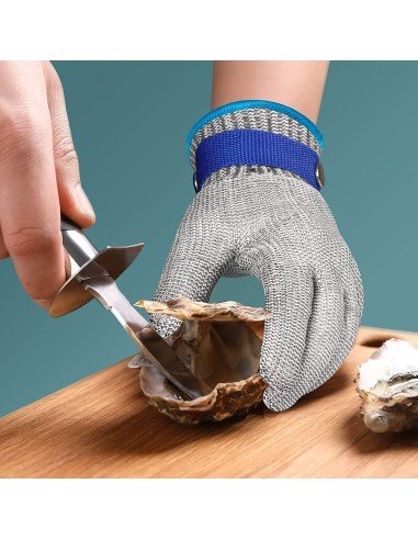 ⭐ Guantes Carnicería Seguridad Nivel 5 Anticorte Cocina X2