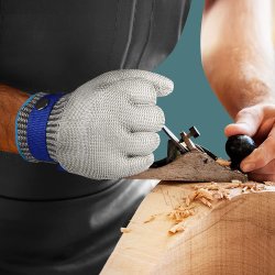 ⭐ Guantes Carnicería Seguridad Nivel 5 Anticorte Cocina X2