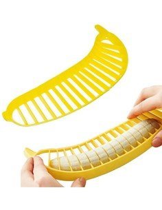 ⭐ Rebanador de Banana realiza perfectas rodajas para ensaladas