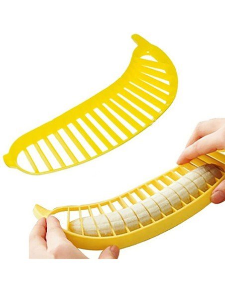 ⭐ Rebanador de Banana realiza perfectas rodajas para ensaladas