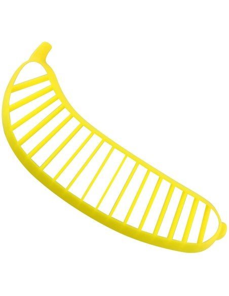 ⭐ Rebanador de Banana realiza perfectas rodajas para ensaladas