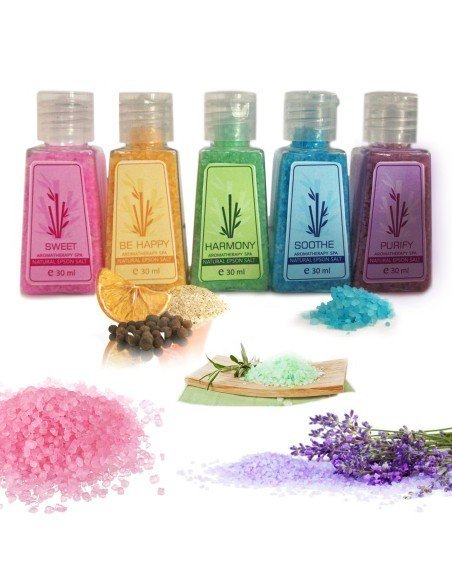⭐ Set X5 Sales D Baño Aroma Senses Epson Salt Spa Jacuzzi