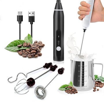 ⭐ Espumador Batidor Recargable Leche Café Chocolate Cappuccino