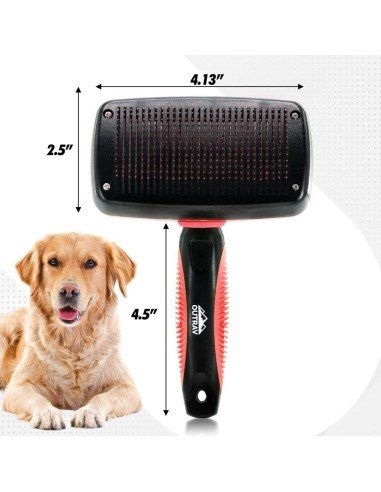Cepillo Automatico Grande para Mascotas, se desprenden automáticamente