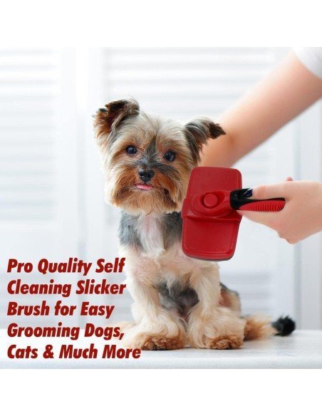 Cepillo Automatico Grande para Mascotas, se desprenden automáticamente Cepillo Automatico Grande para Mascotas, se desprenden automáticamente