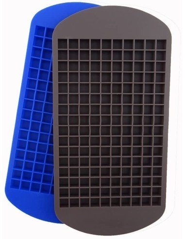 ⭐ Molde De Silicona Mini Cubos 160 Cavidades Whiskey Hielo