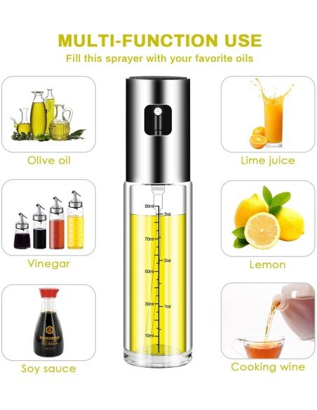 Setx2 Pulverizador aceite Spray Oil cocina bbq 100ml