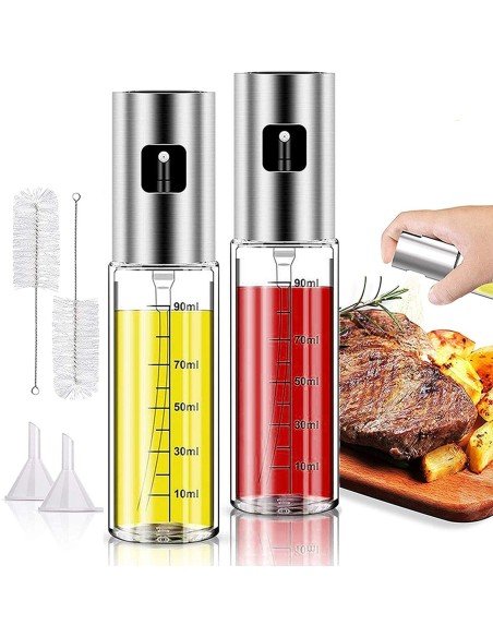 Setx2 Pulverizador aceite Spray Oil cocina bbq 100ml