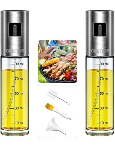 Setx2 Pulverizador aceite Spray Oil cocina bbq 100ml