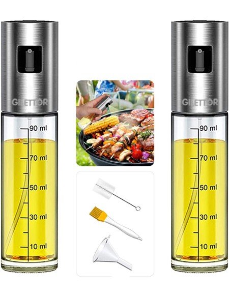 Setx2 Pulverizador aceite Spray Oil cocina bbq 100ml