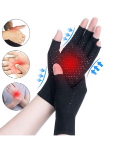 Guantes magnéticos de compresión masaje para la artritis 2