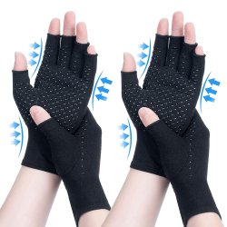 ⭐ Guantes magnéticos de compresión masaje para la artritis